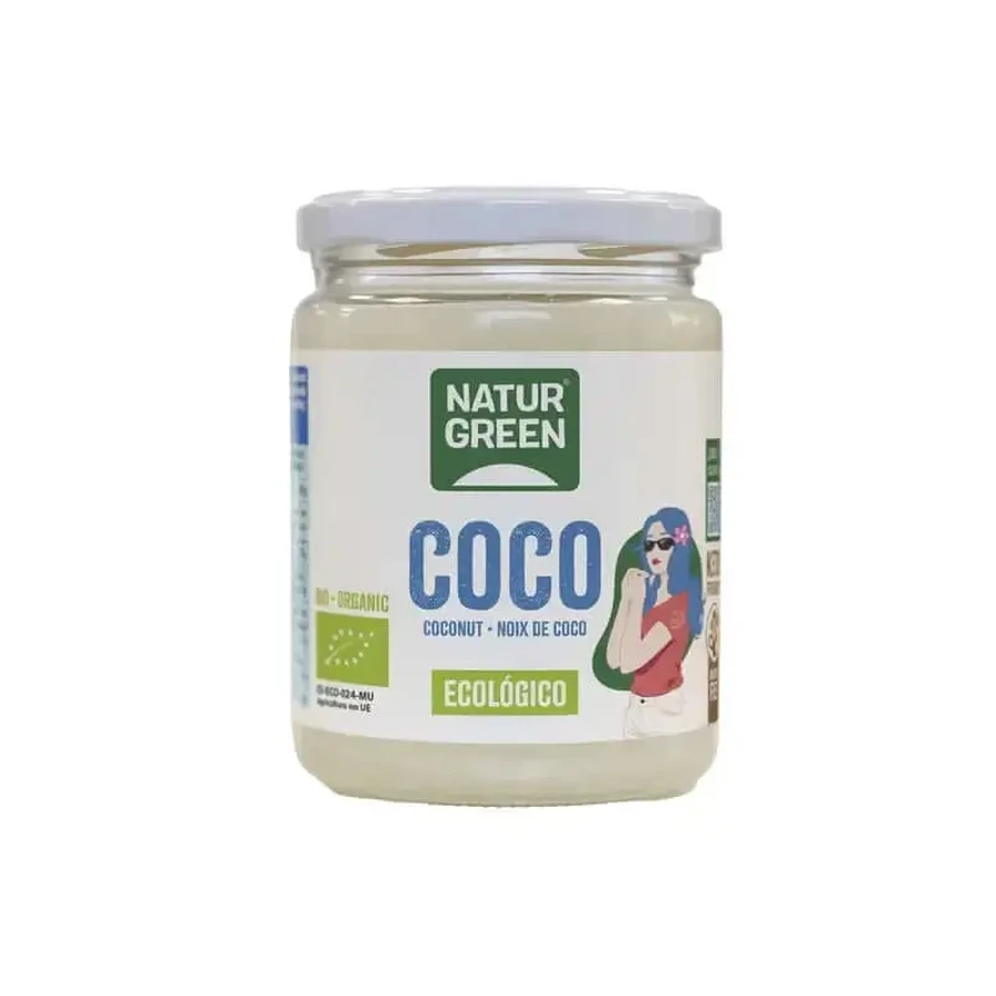 NaturGreen Кокосовий жир Bio 430 мл / 400 г: ціни та характеристики