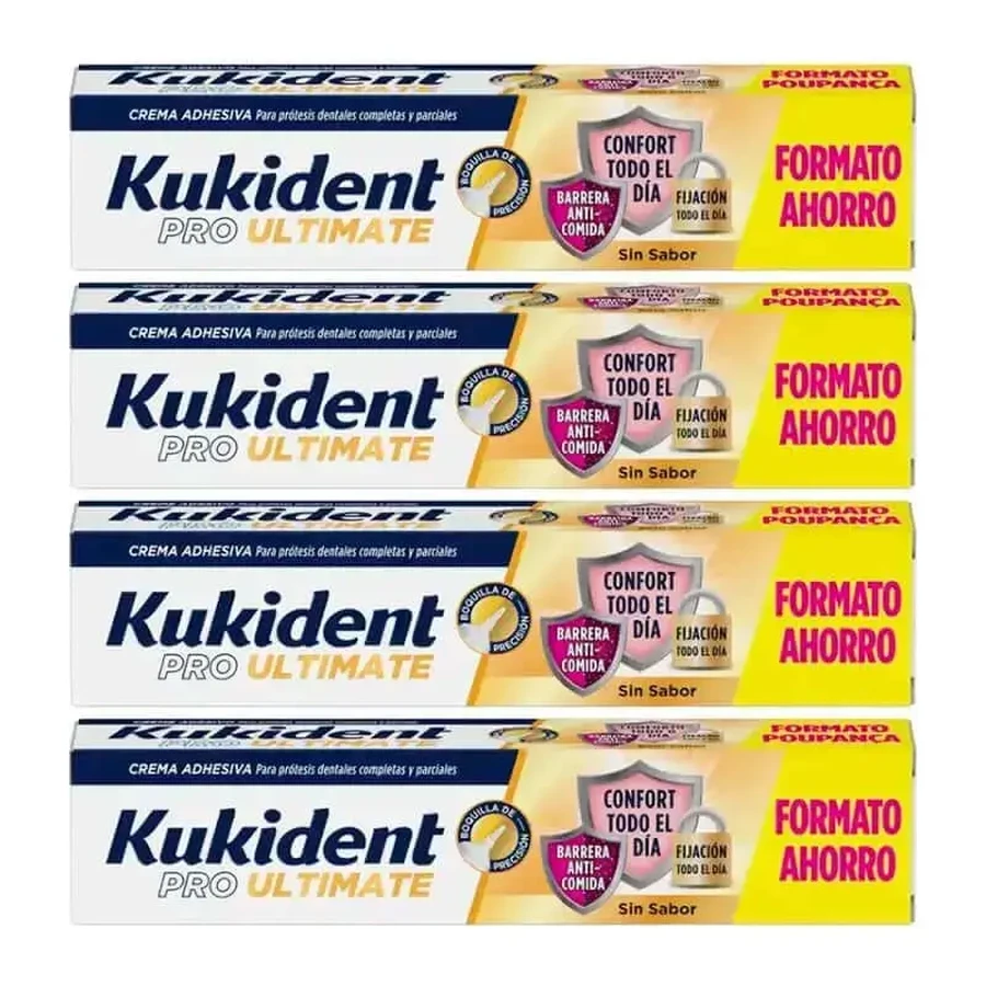 Kukident Quadruple Pro Ultimate без вкуса, 4 x 57 гр.: цены и характеристики