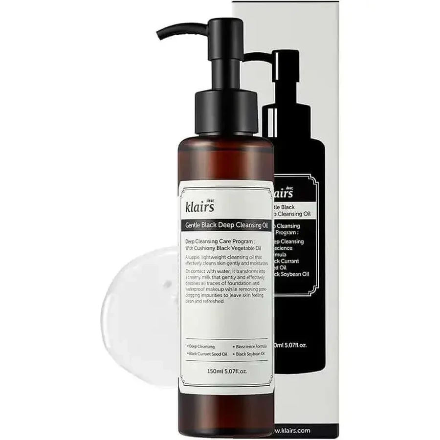 Klairs Gentle Black Deep Cleansing Oil 150 мл: цены и характеристики