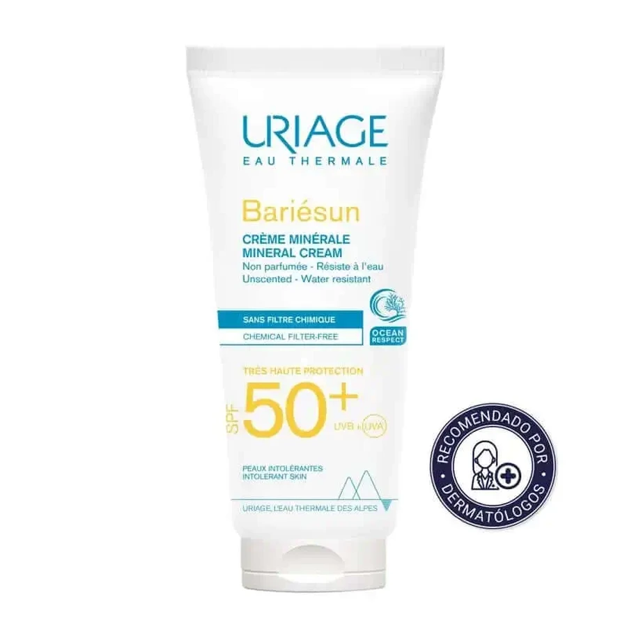 Мінеральний крем Uriage Bariésun SPF 50+ 100 мл: ціни та характеристики