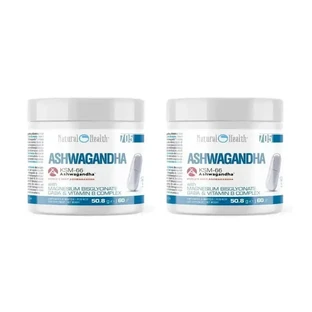 Salud Natural Ashwagandha Ksm-66, 2X60 капсул