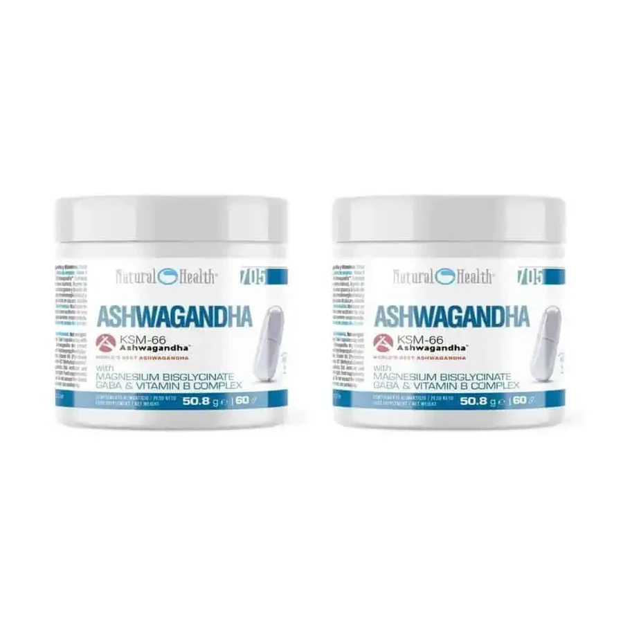 Salud Natural Ashwagandha Ksm-66, 2X60 капсул: цены и характеристики