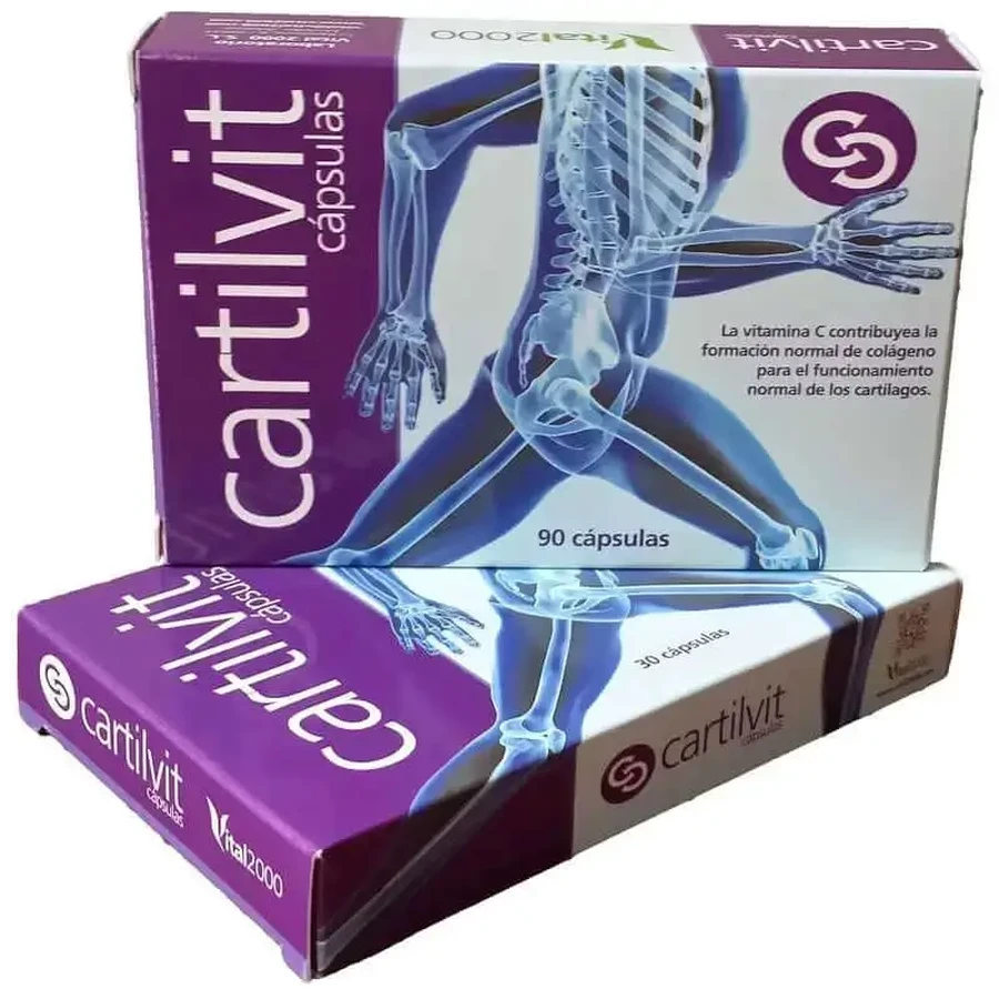 Vital 2000 Cartilvit 555 мг, 90 капсул: ціни та характеристики