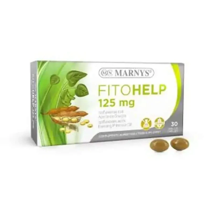 Marnys Fitohelp Изофлавоны с примулой вечерней 30 жемчужин: цены и характеристики