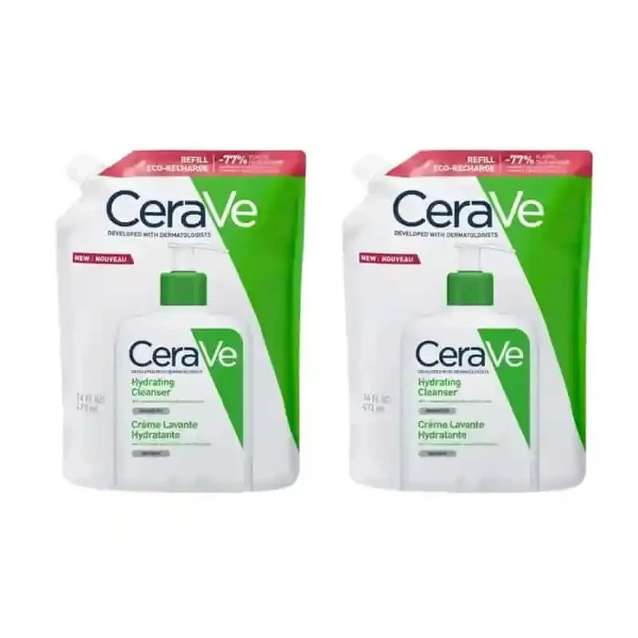 CeraVe Зволожуючий очищуючий ополіскувач, 2X473 мл: ціни та характеристики