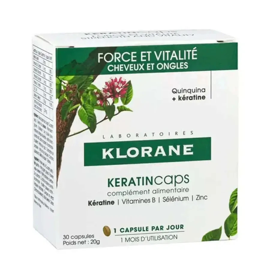 Klorane Keratincaps 30 капсул: цены и характеристики