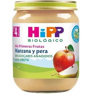 Hipp Bio Яблуко та груша в баночці, 125 г