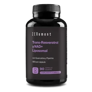 Zenement Trans-Resveratrol & Nad + Liposomal, 90 веганских капсул