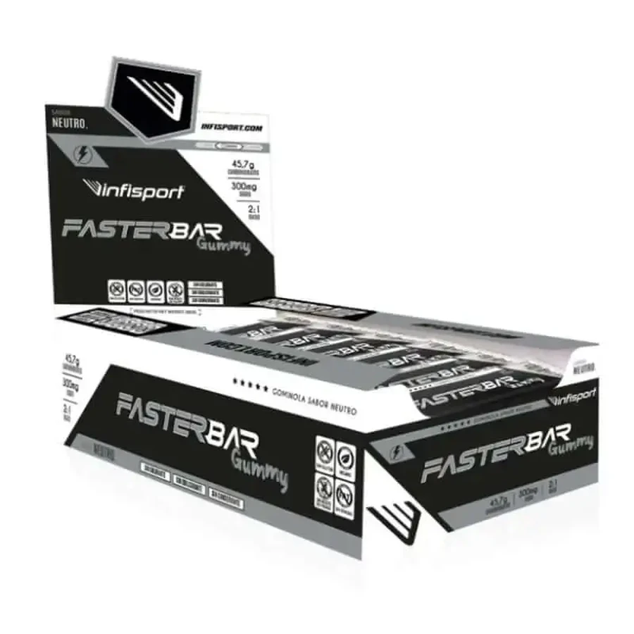 Infisport Box Faster Gourmet Gummies Faster Нейтральний смак, 16 одиниць: ціни та характеристики
