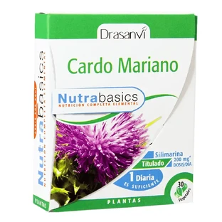 Drasanvi Milk Thistle Nutrabasics, 30 капсул
