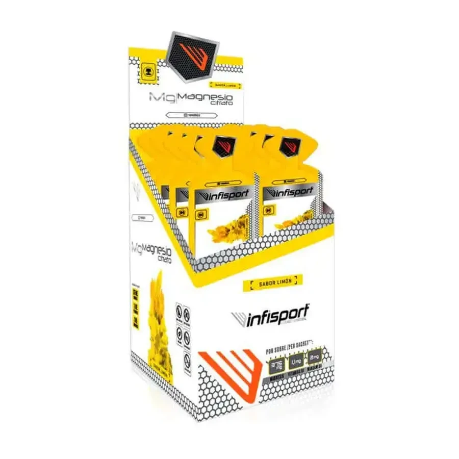 Infisport Цитрат магния гель со вкусом лимона 12 штук x 40 грамм: цены и характеристики