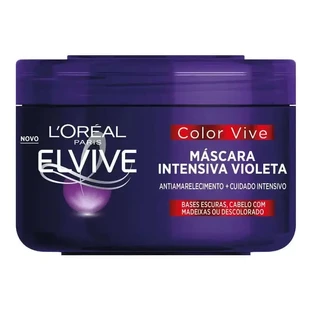 L'Oréal Paris Elvive Colour Vive Mask: матуюча фіолетова маска для світлого, сивого або освітленого волосся, 250 мл