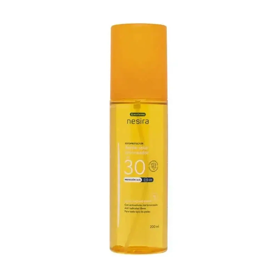 Олія для сухої засмаги Acofarderm SPF 30 200 мл: ціни та характеристики
