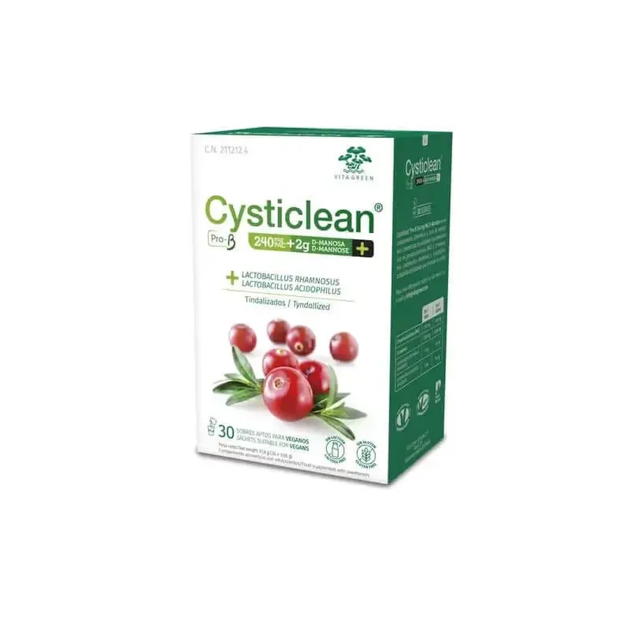 Cysticlean Pro B & D Mannose 30 пакетиков: цены и характеристики