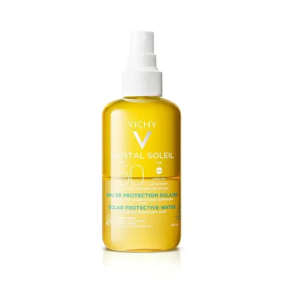 Зволожуючий сонцезахисний крем Vichy Capital Soleil SPF50, 200 мл: ціни та характеристики