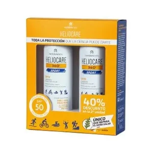 Heliocare DUPLO Спортивний спрей 360º SPF50 2х100мл
