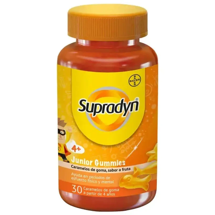 Supradyn Gummies Junior Детские витамины роста 30 жевательных конфет: цены и характеристики