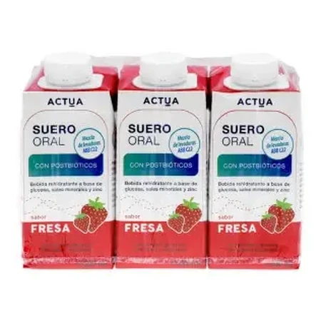 Actua Oral Serum 3 Tetrabriks 200ml Strawberry Flavour: цены и характеристики