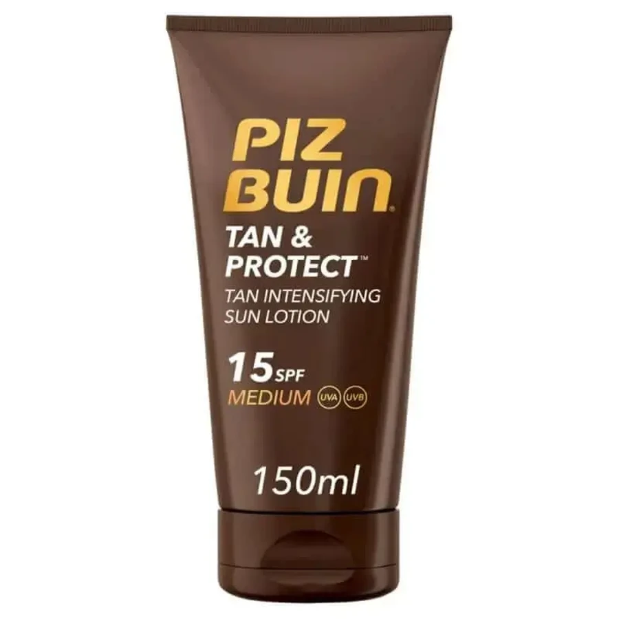 Лосьйон для засмаги та захисту від сонця Piz Buin SPF15, 150 мл: ціни та характеристики