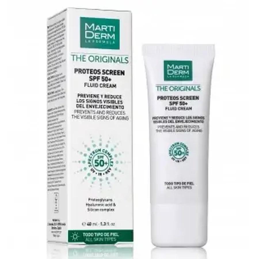 Флюїдний крем Martiderm Proteos Screen SPF50+ 40мл: ціни та характеристики