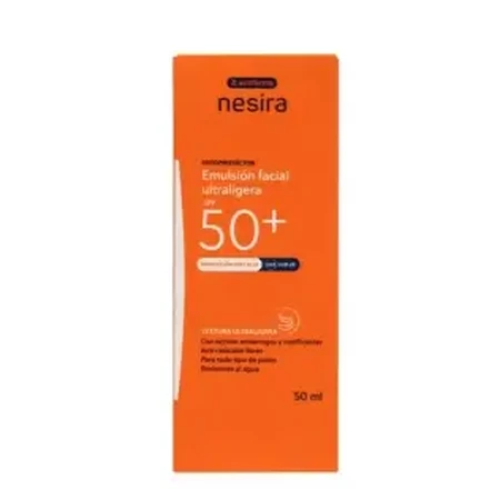 Acofarma Nesira Solar SPF 50+ Ультралегкая эмульсия для лица 50 мл: цены и характеристики