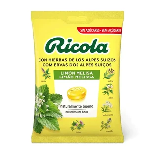 Цукерки без цукру Ricola Лимон 70 г у пакетику