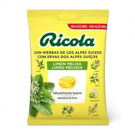 Цукерки без цукру Ricola Лимон 70 г у пакетику: ціни та характеристики