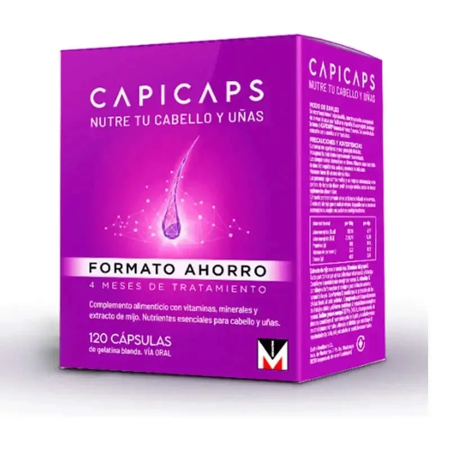 Capicaps Волосы и ногти 120 капсул: цены и характеристики