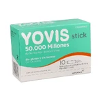 Yovis Sticks 10 букодисперсних пакетиків: ціни та характеристики