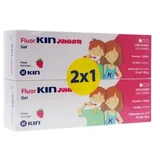 Fluor Kin DUPLO Junior Гель полуниця, 2х75 мл