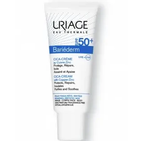 Uriage Bariederm Cica Cream SPF50+ , 40 мл: цены и характеристики