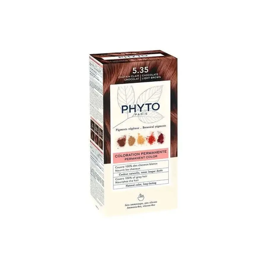 Phyto Colour 5.35 Светлый шоколадно-коричневый: цены и характеристики