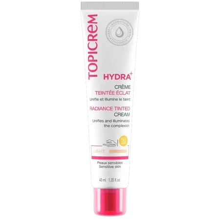 Topicrem Hydra+ Освітлюючий крем зі світлим відтінком SPF 50 40мл: ціни та характеристики