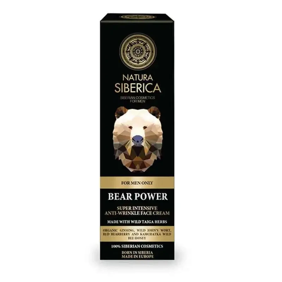 Natura Siberica Ns Siberica Ns Men Крем для обличчя проти зморшок Bear Power Men Na 50 мл: ціни та характеристики