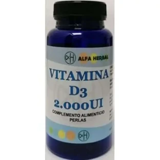 Alpha Herbal Vitamin D3 2000Ui 100Pearls