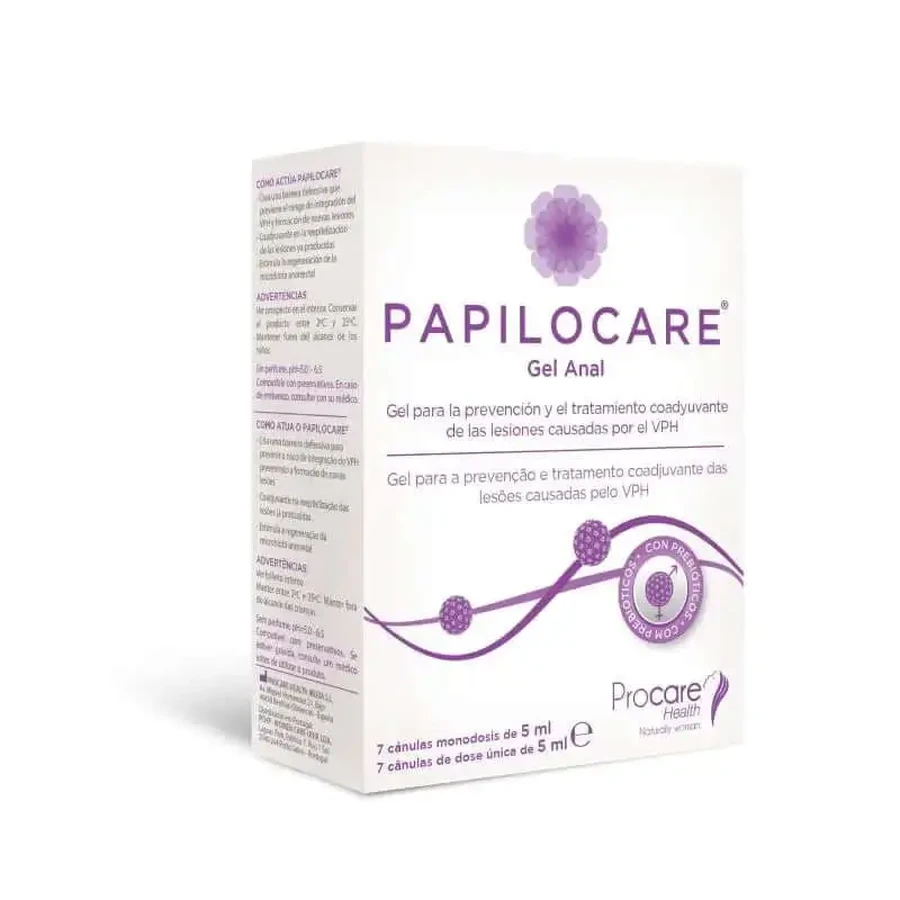 Анальний гель Papilocare 7 канюль, 5 мл: ціни та характеристики
