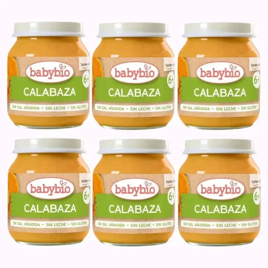 Babybio Гарбузове пюре, упаковка 6 х 130 грамів: ціни та характеристики