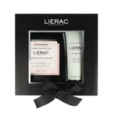 Lierac Hydragenist Подтягивающий осветляющий крем + отшелушивающая маска, 125 мл