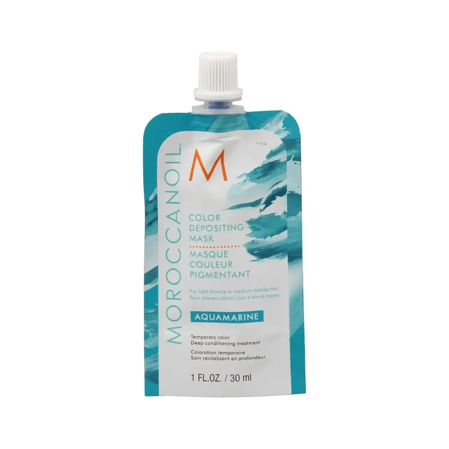 Moroccanoil Аквамаринова кольорова маска для обличчя, 30 мл: ціни та характеристики