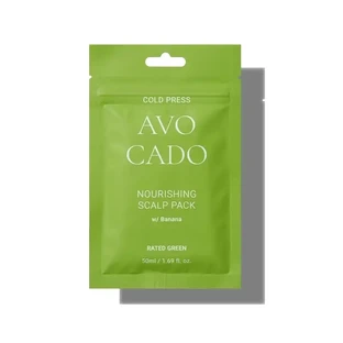 Rated Green Cold Press Avocado Nourishing Scalp Pack, 50 мл