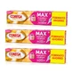 Крем для фіксації зубних протезів Corega Triplo Max Fixation + Comfort, 3 x 70 г