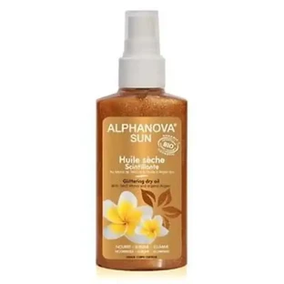 Alphanova Radiant Dry Oil With Glitter 125Ml. Био