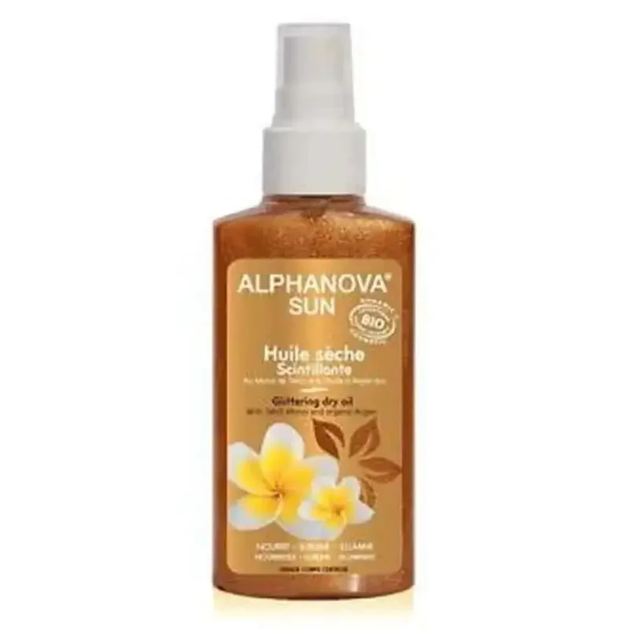 Alphanova Radiant Dry Oil With Glitter 125Ml. Био: цены и характеристики