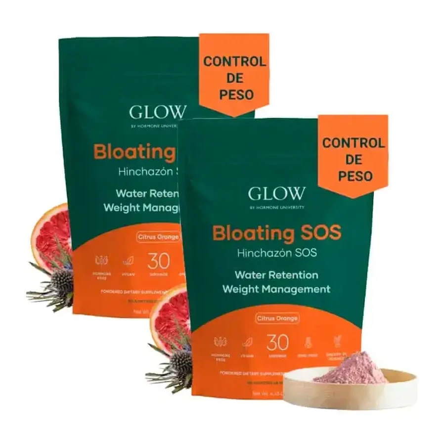 Glow Bloating SOS Здуття живота, упаковка 2 х 120 г: ціни та характеристики
