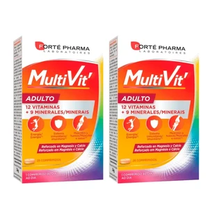 Forté Pharma Duplo Energy Multivitamins Adult 2 x 28 таблеток