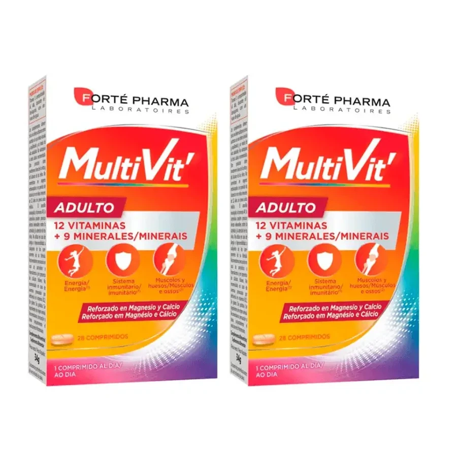 Forté Pharma Duplo Energy Multivitamins Adult 2 x 28 таблеток: цены и характеристики