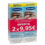 Salvelox Single Solution For Soft Contact Lenses, 2 X 360 мл