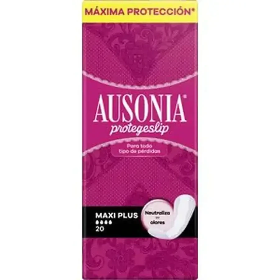 Вкладиші для трусиків Ausonia Maxi Plus, 20 шт.: ціни та характеристики