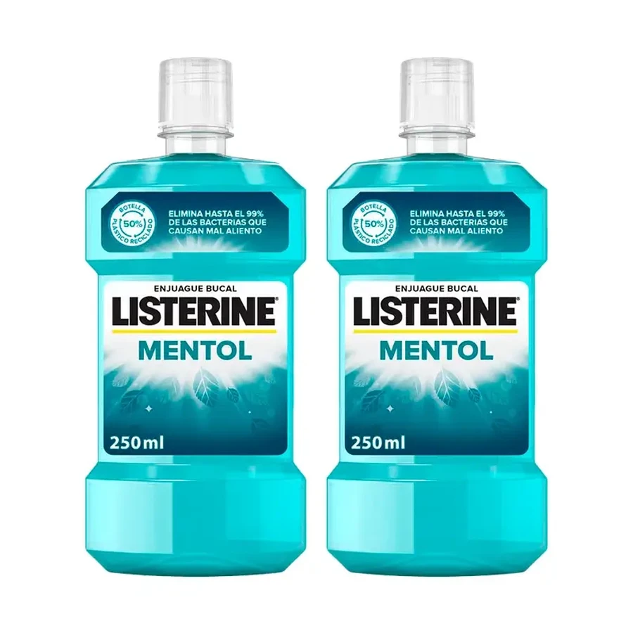 Listerine Duplo Mouthwash Menthol, 2 x 250 мл: цены и характеристики