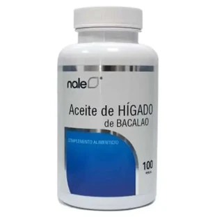 Олія печінки тріски Nale Cod's Liver Oil+Vit.A,Eyd 100Pearls